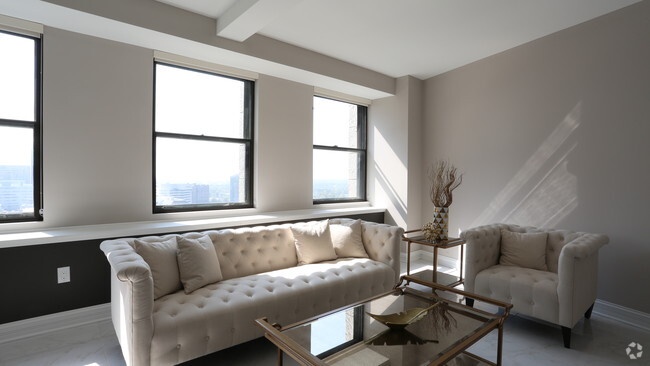 Living Room - LeVeque Tower Apartments (new)