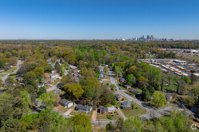 Sylvan Hills is located about 5 miles south of downtown Atlanta.