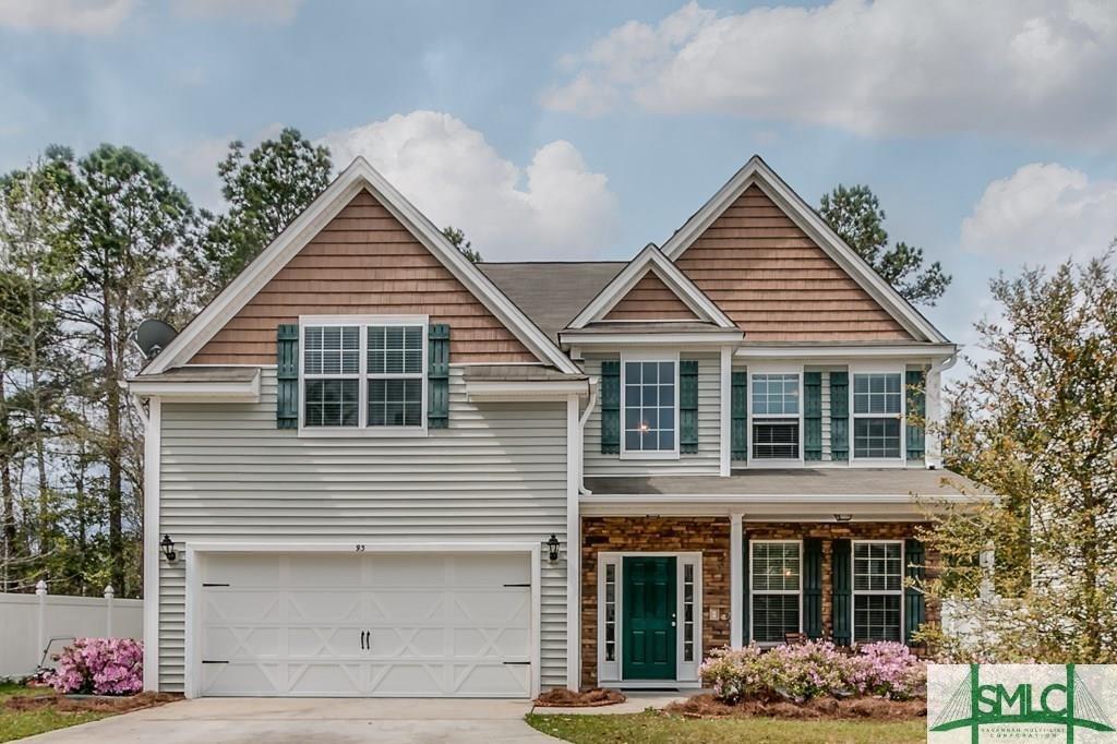 93 Coopers Ln, Pooler, GA 31322 House for Rent in Pooler, GA