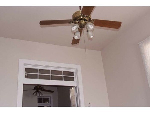 High ceilings with ceiling fans - 123 N Murat St