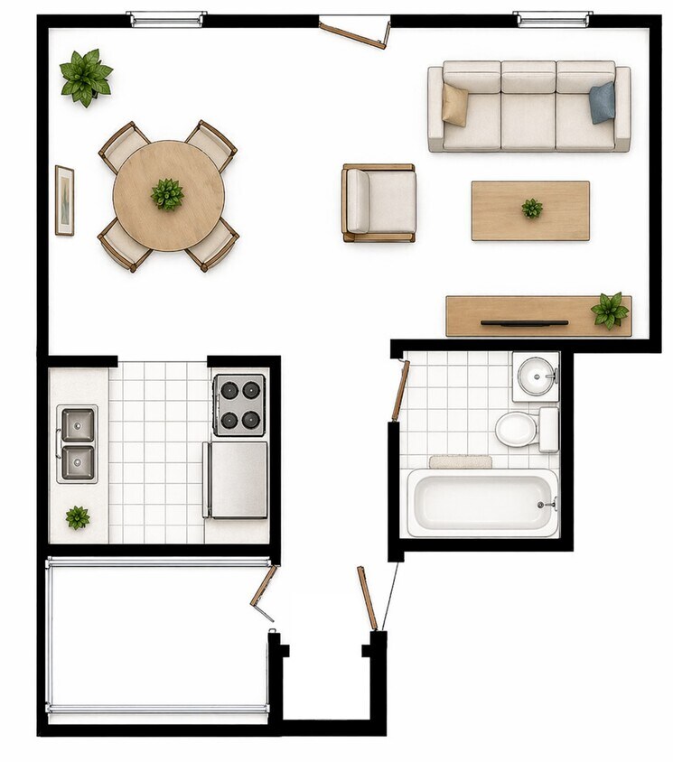 Estudio (902/1, 904/1, 906/1) - Jenifer Place