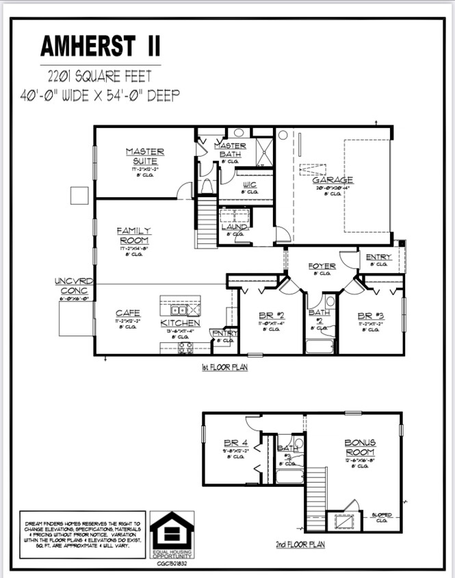 Floor Plan - 3016 Sheer Bliss Way