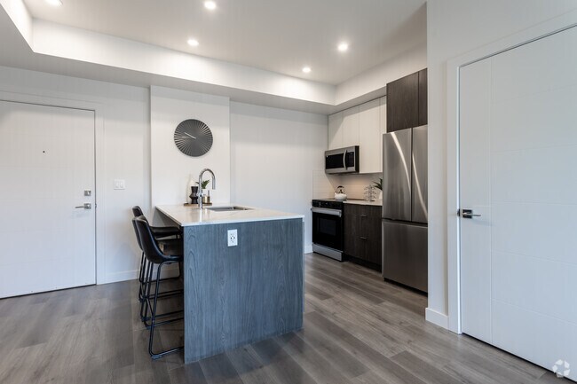 2 chambres, 2 salles de bain - 860 pi2 - Cuisine - Edgemont Flats