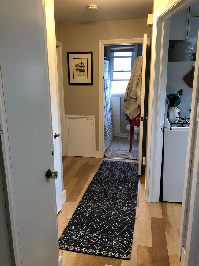 Hallway to bathroom - 150 N 80th St