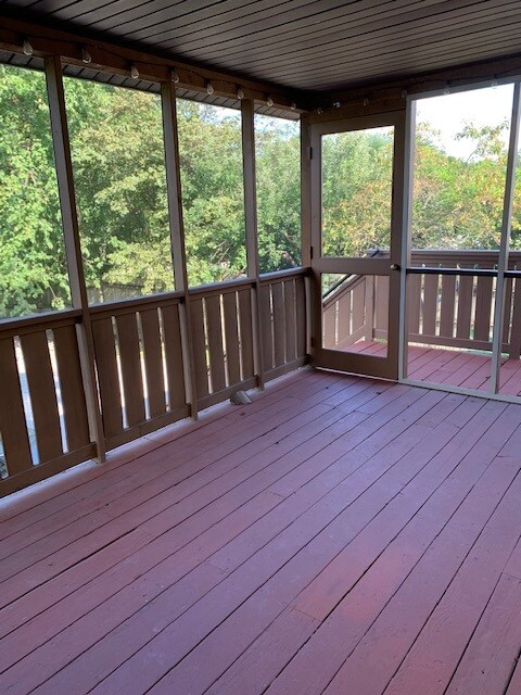 Screened back porch - 1006 N Main St