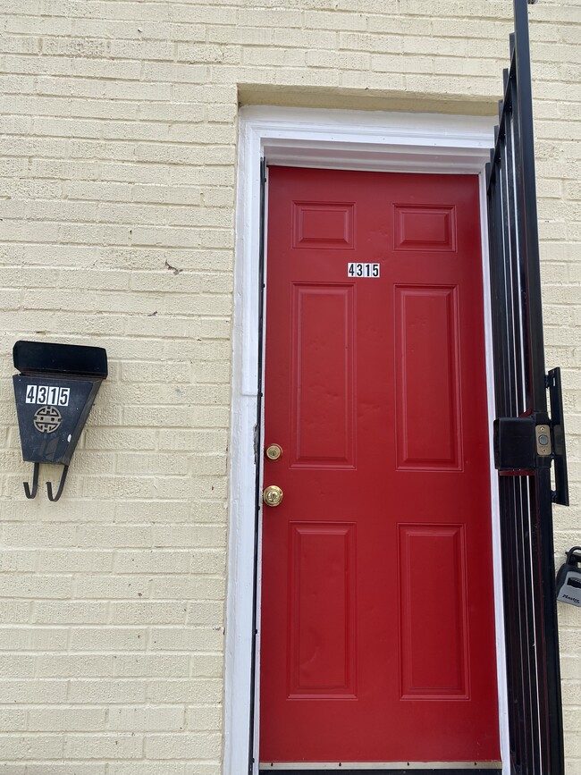 Front door - 4315 Minnesota Ave NE