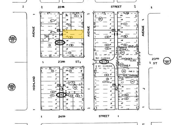 Plat Map - 2228 I Ave