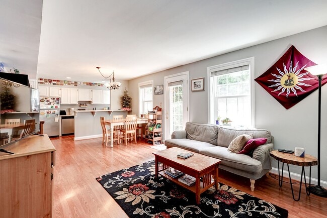 Open Floor Plan boasts hardwood floors throughout! - 2908 13th Rd S