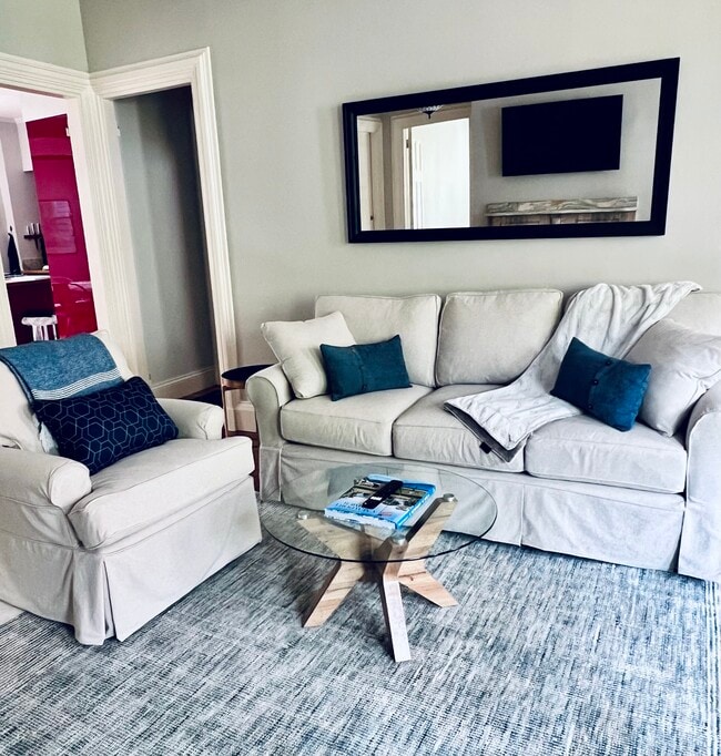 Plush living room furniture - 25 Ayrault St