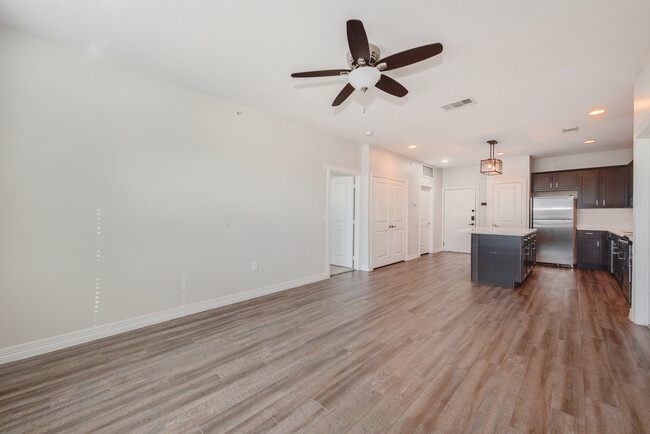 Living Room / Kitchen - Thomas Park Lofts