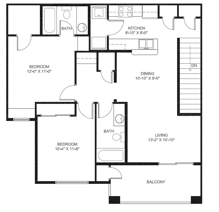 2HAB/2BA - Drexel Place Apartments