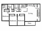 Three Bedroom