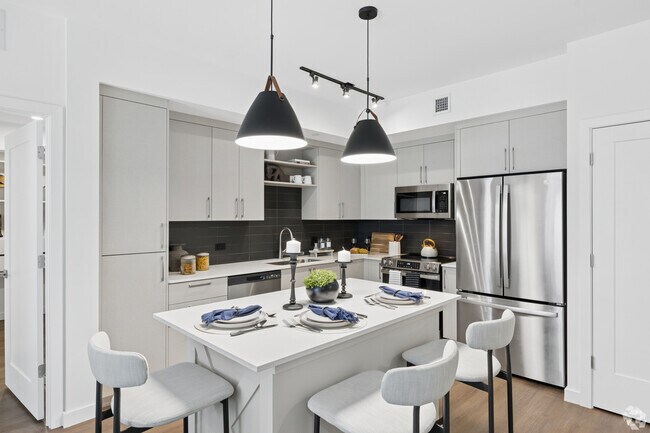 Brahman 2BR, 2BA - 1,113SF - Kitchen - Saddlebridge at Downtown Davie
