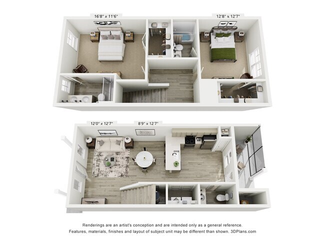 Plano de planta - Encore at Reems Creek