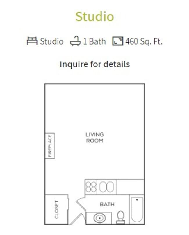 Foto del edificio - Spacious studio with updates. The Ellis Po...