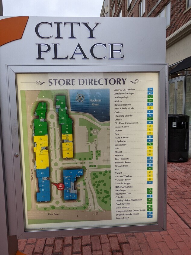 Store directory - 3510 City Pl