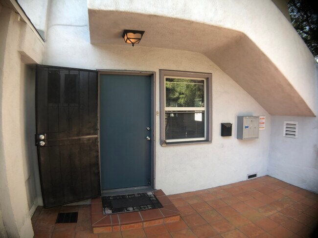 front entry - 1439 S Crescent Heights Blvd