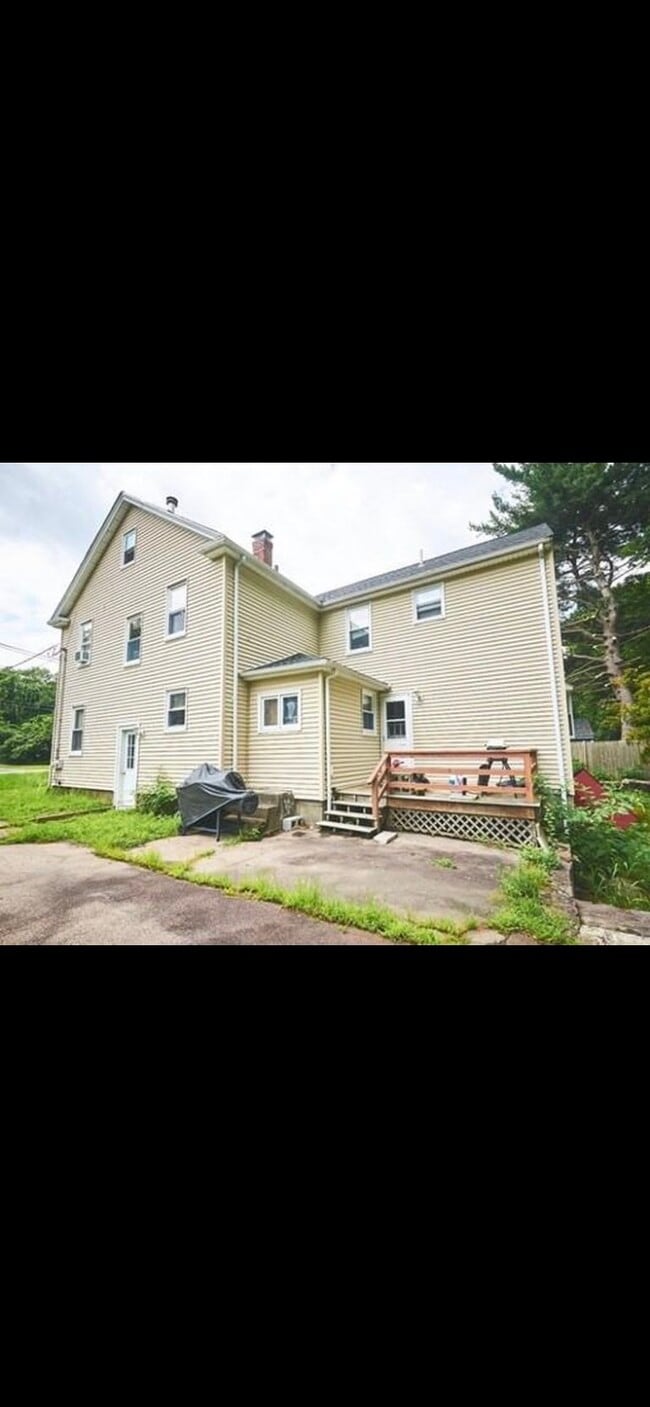 Unit B, back deck - 43 Dedham St