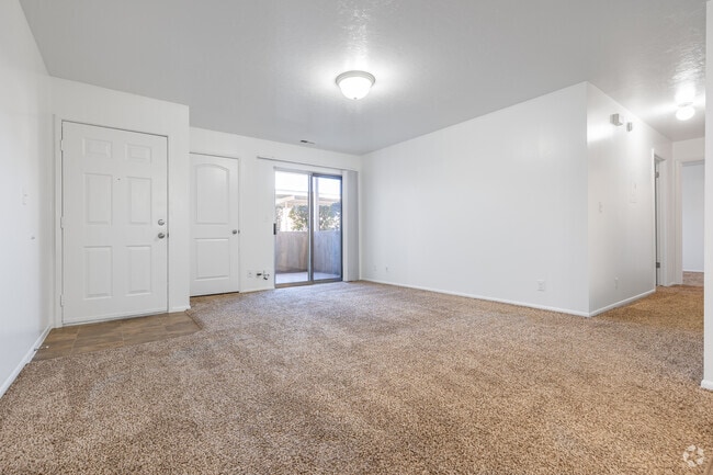 2BR, 1BA - 1,000SF - Living Room - Falcon Park Apartments