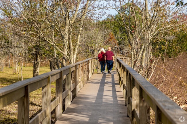 Looking for a peaceful walk on a boardwalk check out Lake Howard Nature Park.