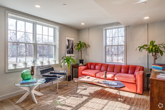 Espacio de estar de la suite - OSLOhill Co-Living Apartments