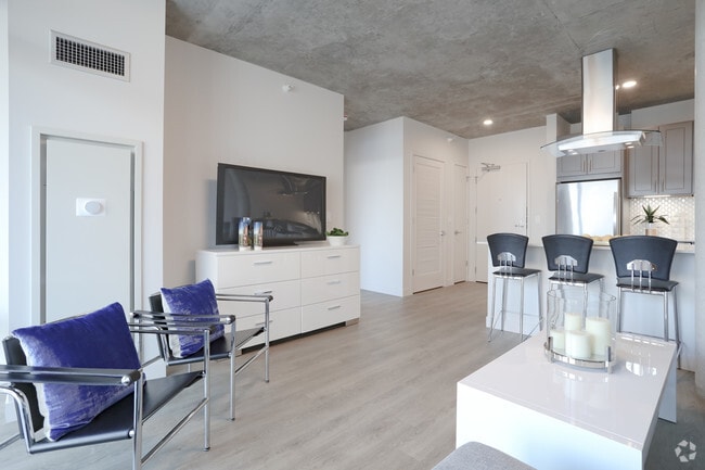 1 BR, 1 BA - Living Room - Four50