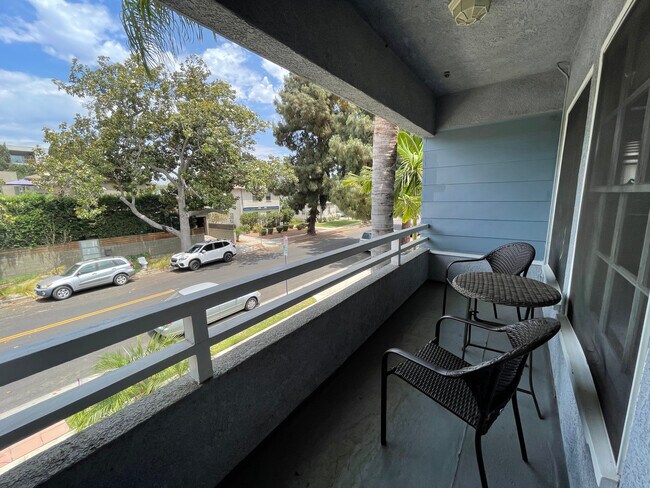 Upstairs balcony - 200 S Rose St