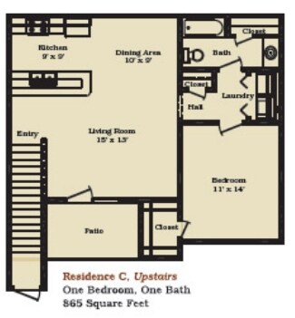 1 dormitorio/1 baño - St. James Apartments