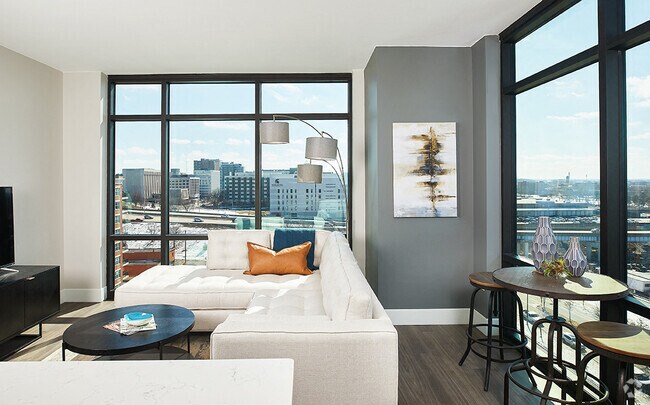 Illustration of Grand Rapids Penthouse Apartments With Private Deck