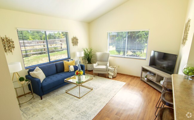 Living Room - Anjou Club Apartment Homes