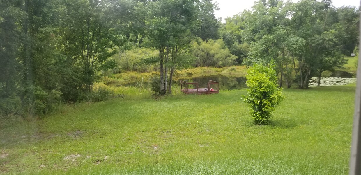 View of Lake from bedroom - 6534 W Norvell Bryant Highway