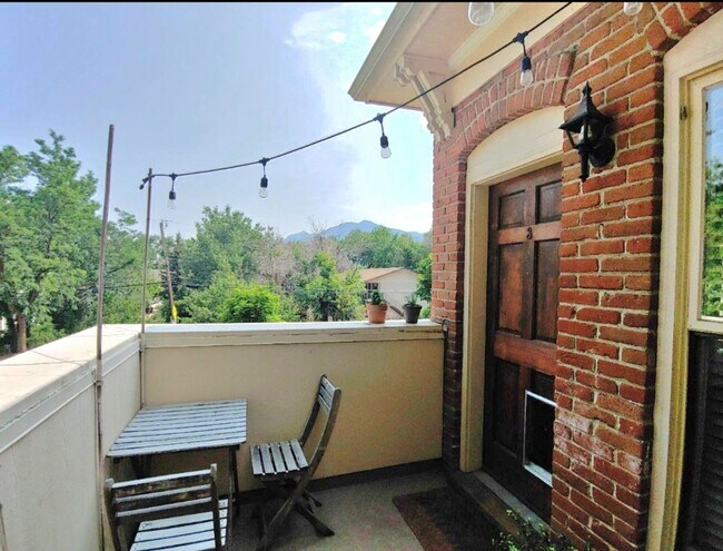 Foto del edificio - Modern North Boulder 1BR, 1BA Condo in Unique Historic Building with Loads of Charm!