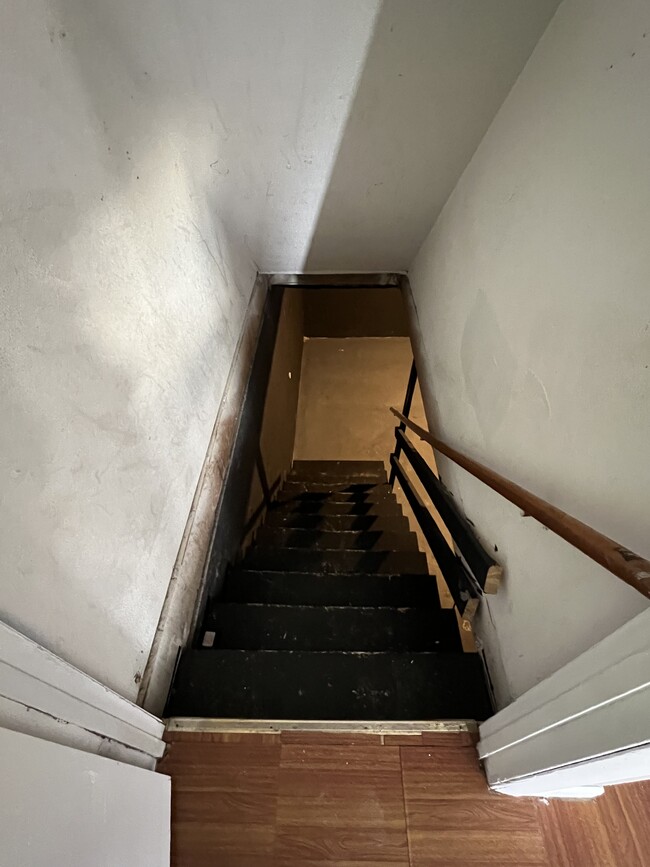 Basement stairs - 206 Northampton Ave