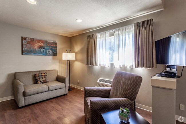 Loft área de estar - Main Street Residences