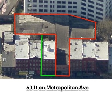 Aerial Photo - 386 Metropolitan Ave