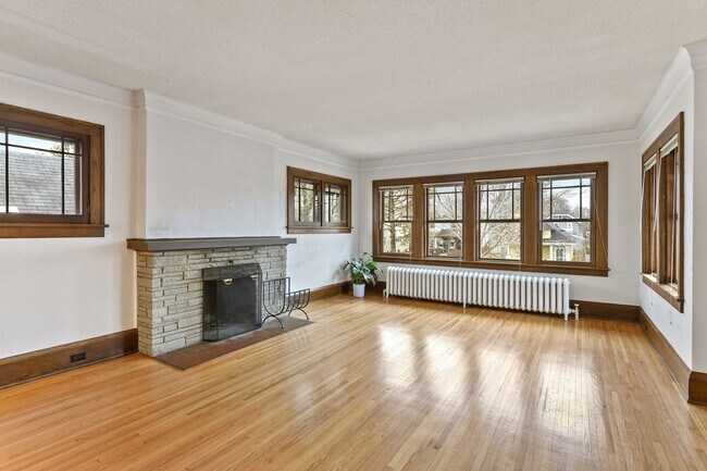 Large, light-filled living room - 4717 Lyndale Ave S