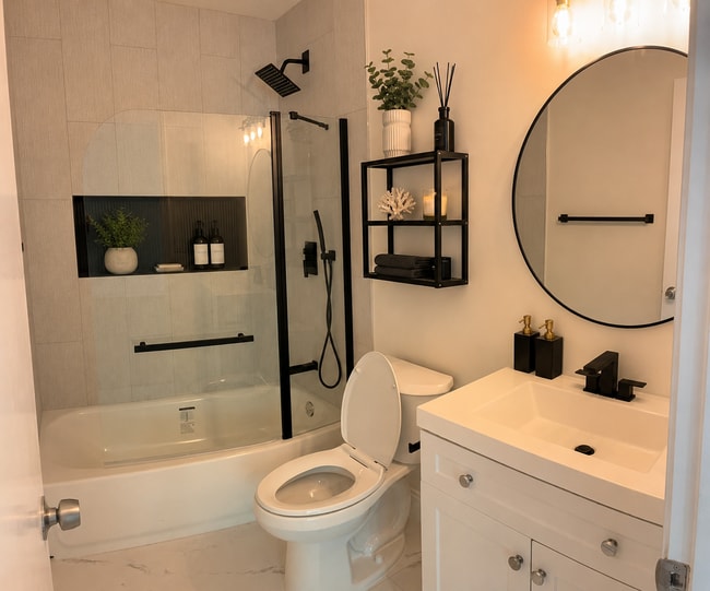 Baño principal completamente renovado - 2206 Huntingdon Chase