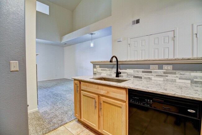 kitchen open to living room - 5465 Zephyr St