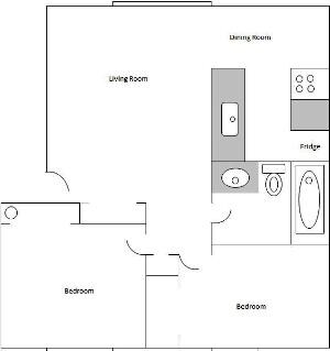 2HAB/1BA - Lone Pine