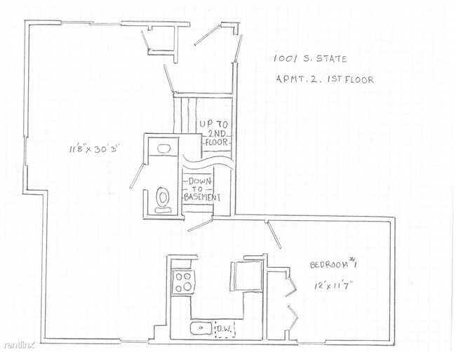 Building Photo - 4 br, 1.5 bath Duplex - 1001 S State St 10...