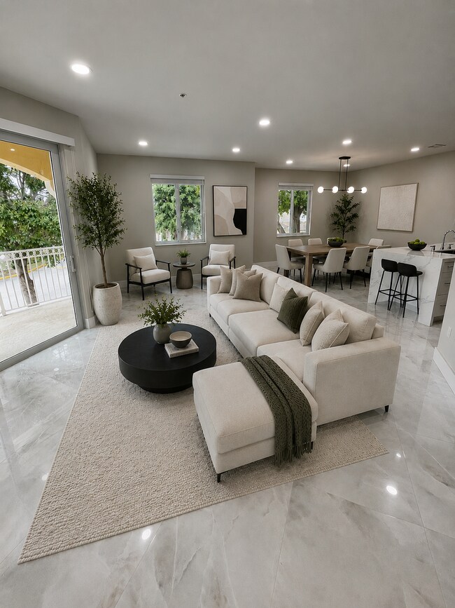 Staged Example - 8906 W Flagler St Apartment