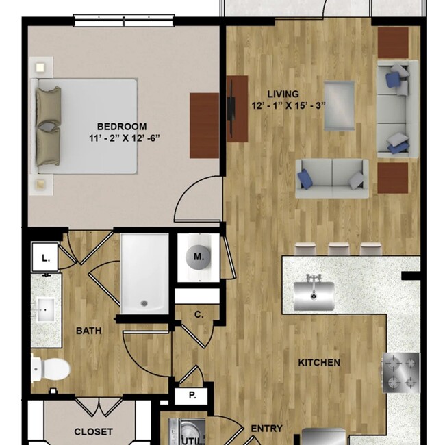 Building Photo - Cozy 2 BR Abode: Modern Living in Austin's...