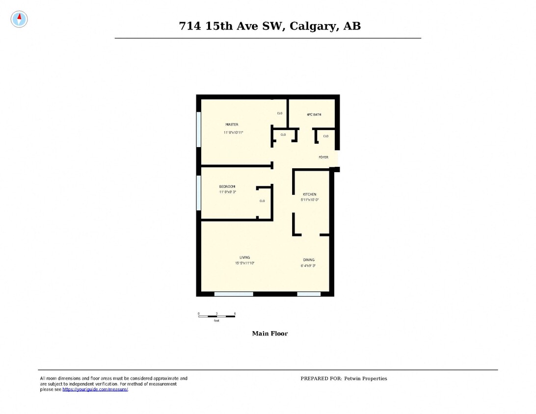 Floorplan - 714 on 15th