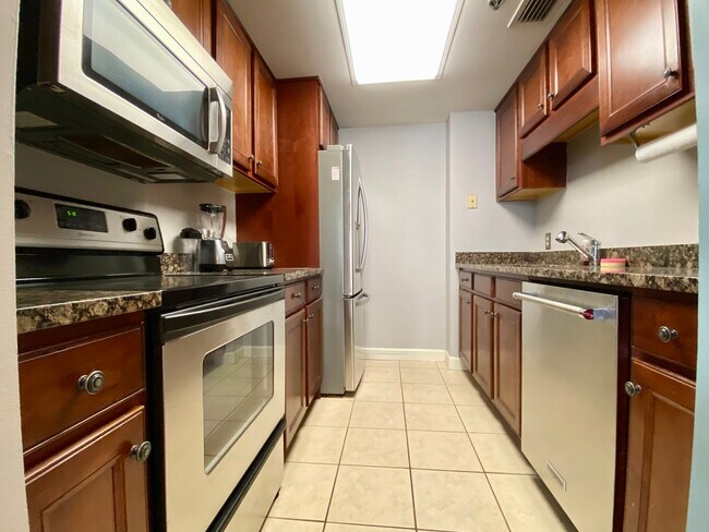 Granite counters and new appliances - 1280 W Peachtree St NW