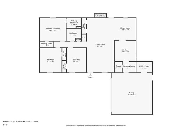 Foto del edificio - 591 Stonehedge Dr