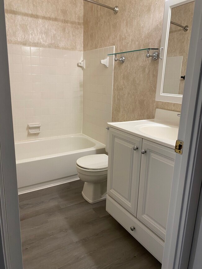 New flooring in bathroom - 27453 Westown Blvd