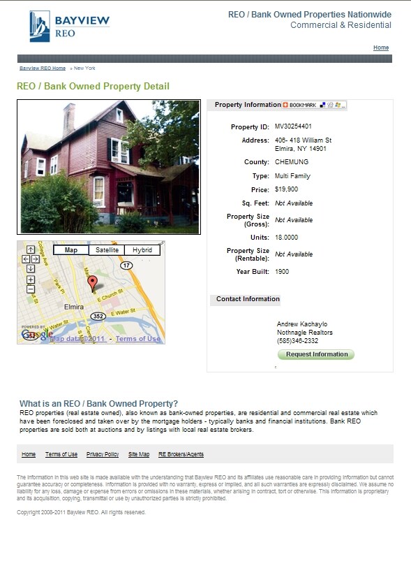 Folleto/volante de marketing - 418 William St