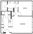 A09 1 Bed 1 Bath