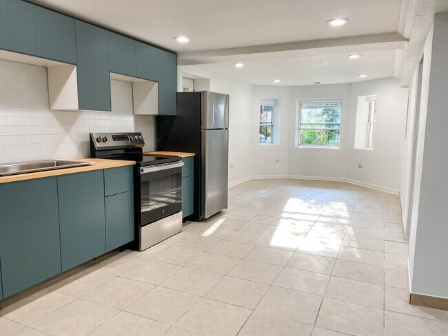 Kitchen and Living Room - 1717 N Monticello Ave