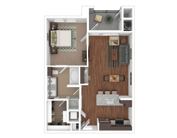 Plano de planta - Hartwood at Spring Shadows